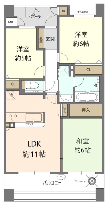 キングマンションフォルターナ鴫野_0