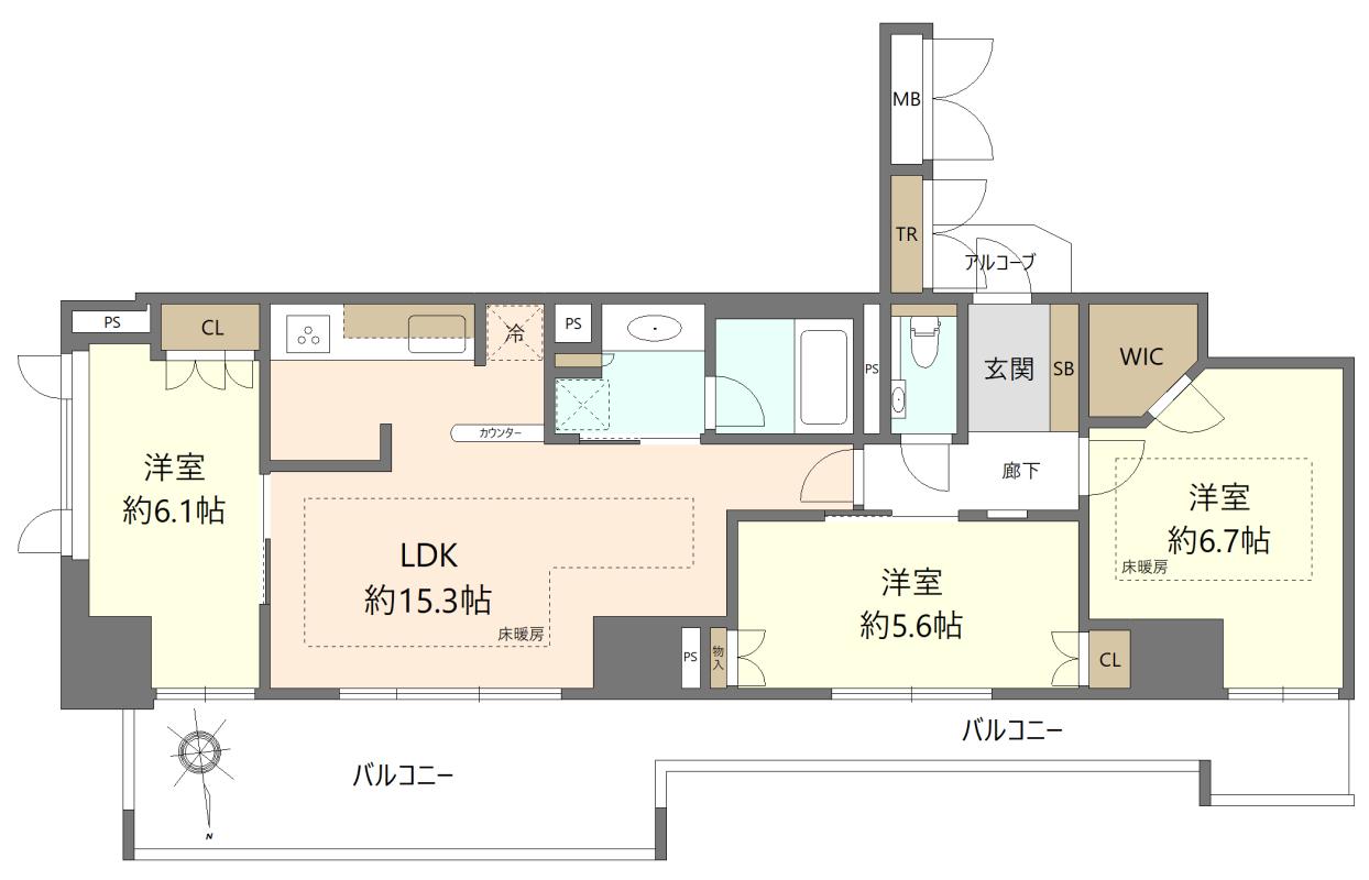 アップルタワー大阪谷町_0