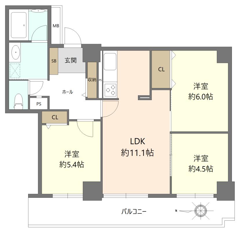 キングマンション心斎橋東_0
