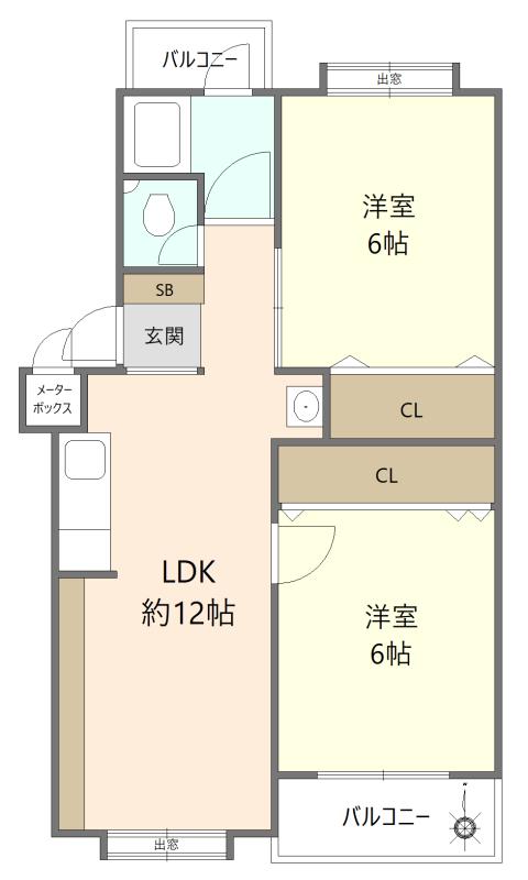深江橋コーポC棟_0
